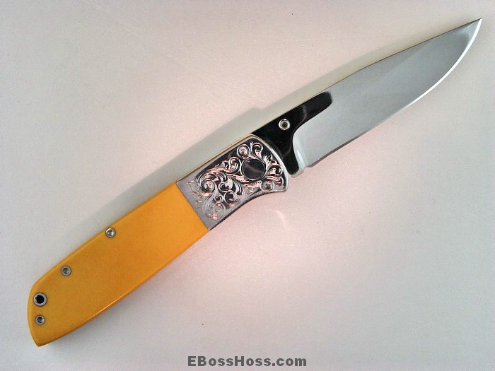 Kit Carson Engraved Folder