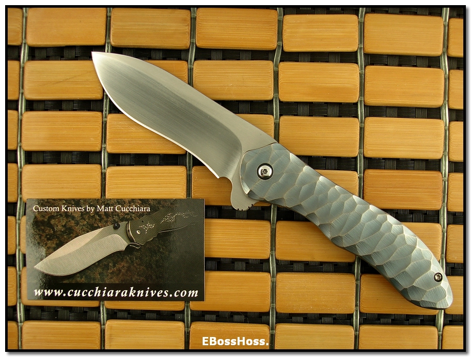 Matt Cucchiara Severen Ice Blue Flipper