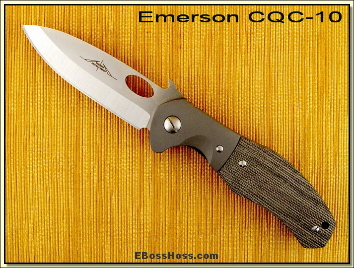 Ernie Emerson Customs ID-ed