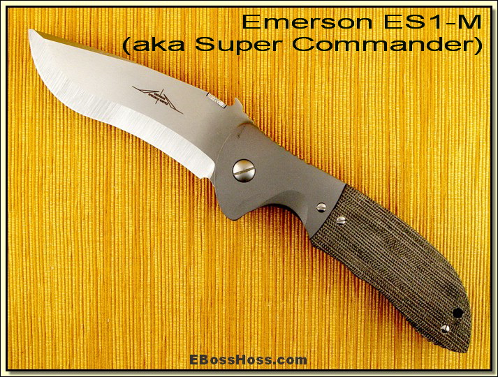 Ernie Emerson Customs ID-ed