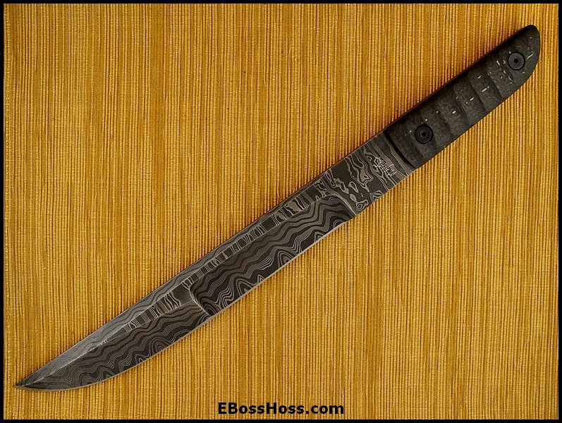 Mick Strider MSC Forged Damascus Nightmare Short Sword