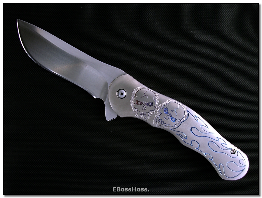 Matt Cucchiara Vampire Skulls Framelock