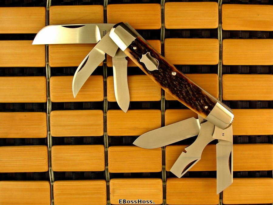 Tony Bose 6-Blade Congress Remington Bone