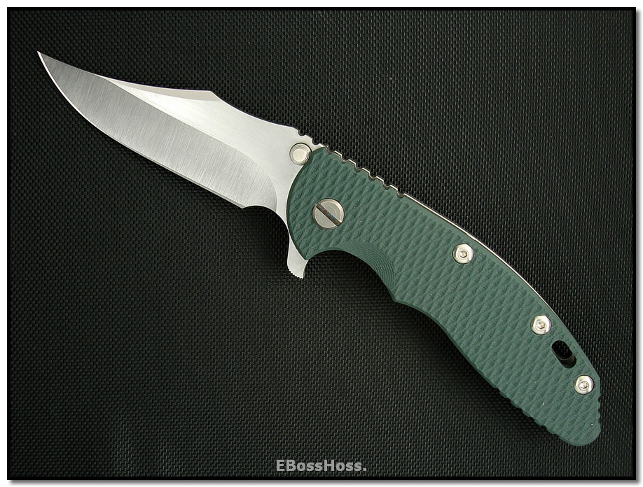 Rick Hinderer XM-18 Linerlock Custom Ground Bowie