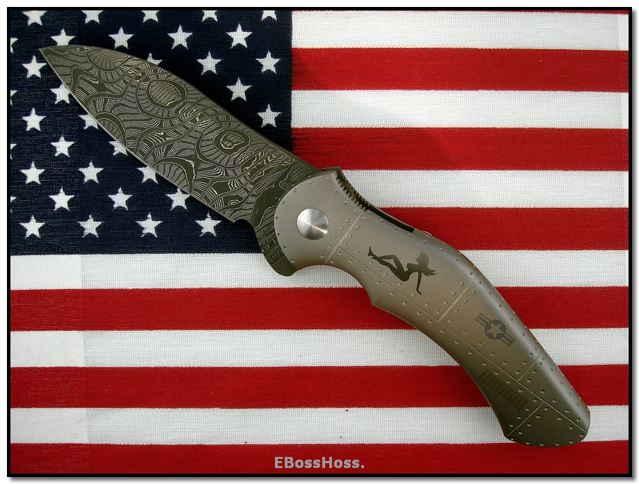Tim Galyean Damascus XL Junkyard Dawg