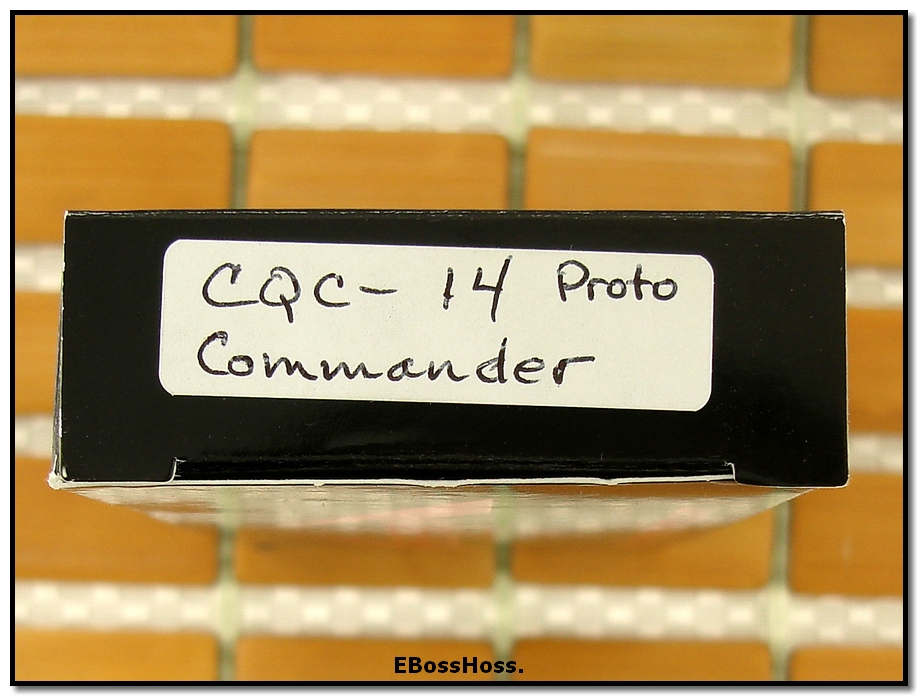 Ernie Emerson Custom CQC-14 Sub-Commander Prototype