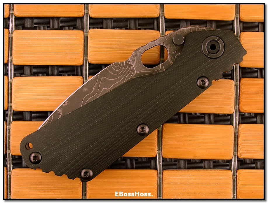 Mick Strider MSC SMF "Dagger" - MSC-Damascus, CC Scales