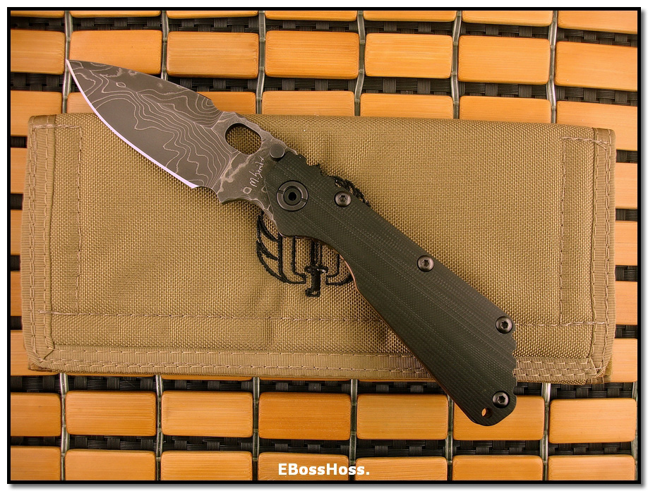 Mick Strider MSC SMF "Dagger" - MSC-Damascus, CC Scales