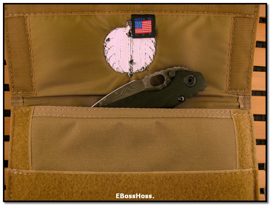 Mick Strider MSC SMF "Dagger" - MSC-Damascus, CC Scales