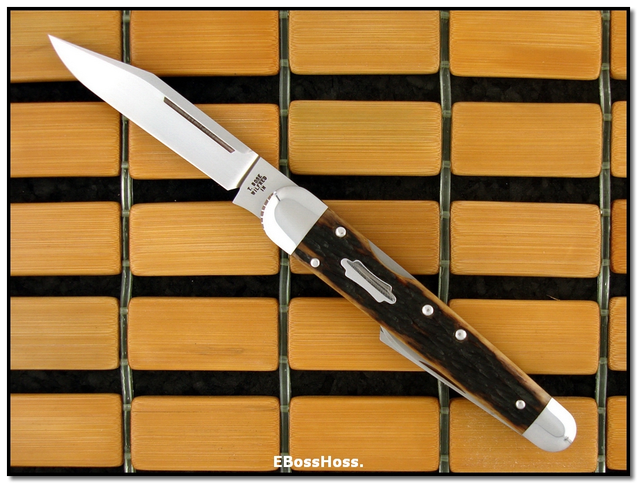 Tony Bose Lockback Whittler - Remington Bone