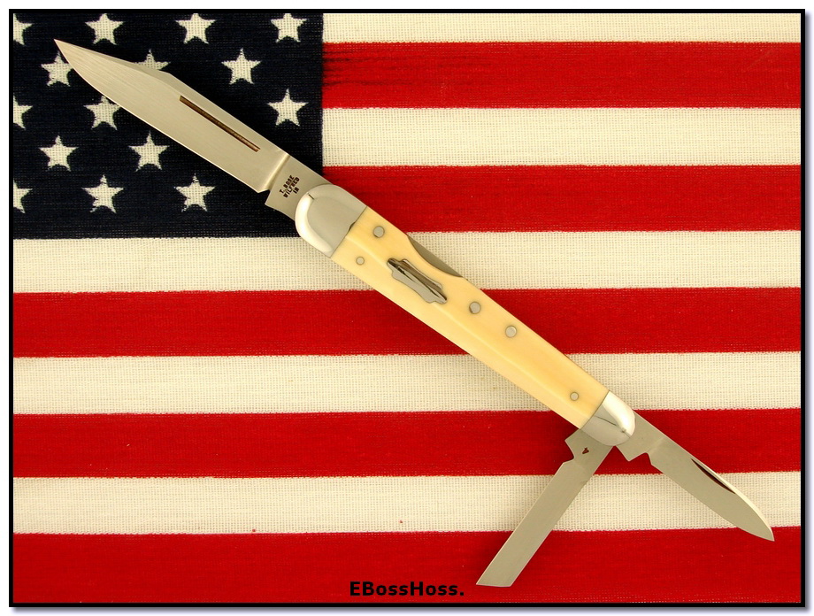 Tony Bose Lockback Whittler - Pre-ban Ivory