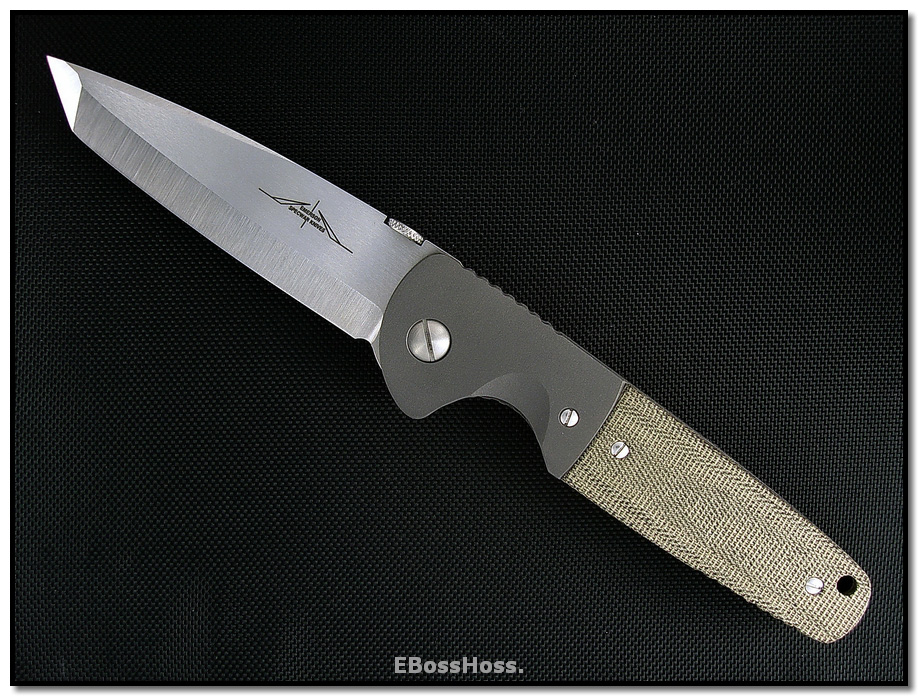 Ernie Emerson Custom Tanto w/ Bolsters