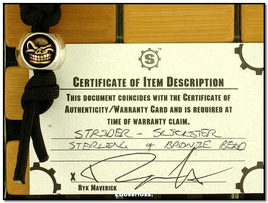 Strider First - Most - Best Starlingear Bead