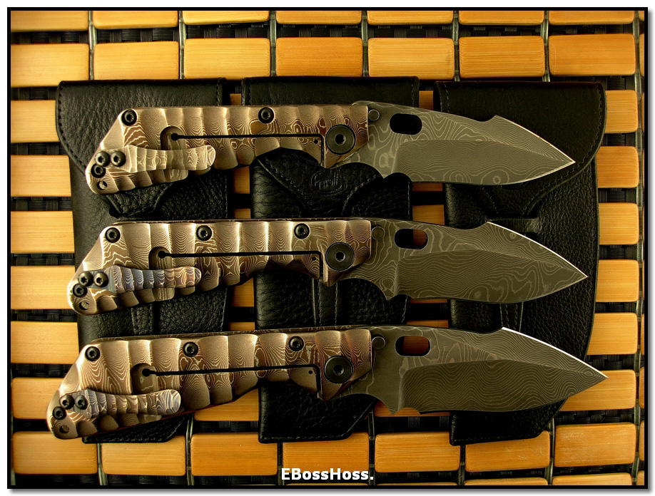 Mick Strider MSC Damascus Grail Set - The Only One