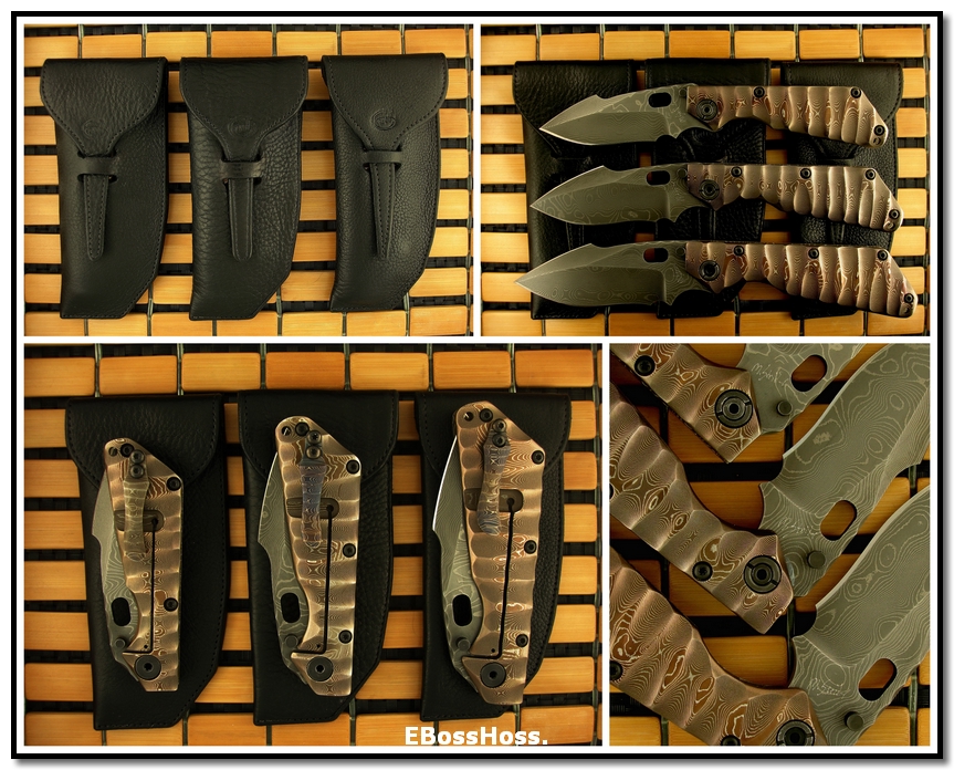 Mick Strider MSC Damascus Grail Set - The Only One