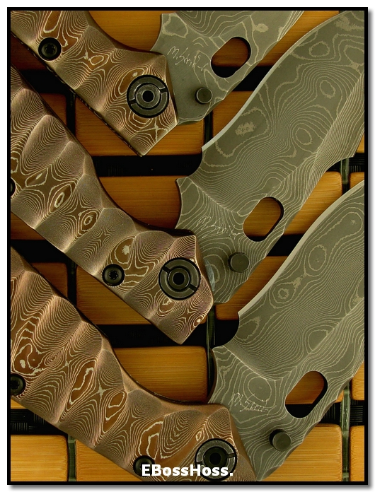 Mick Strider MSC Damascus Grail Set - The Only One