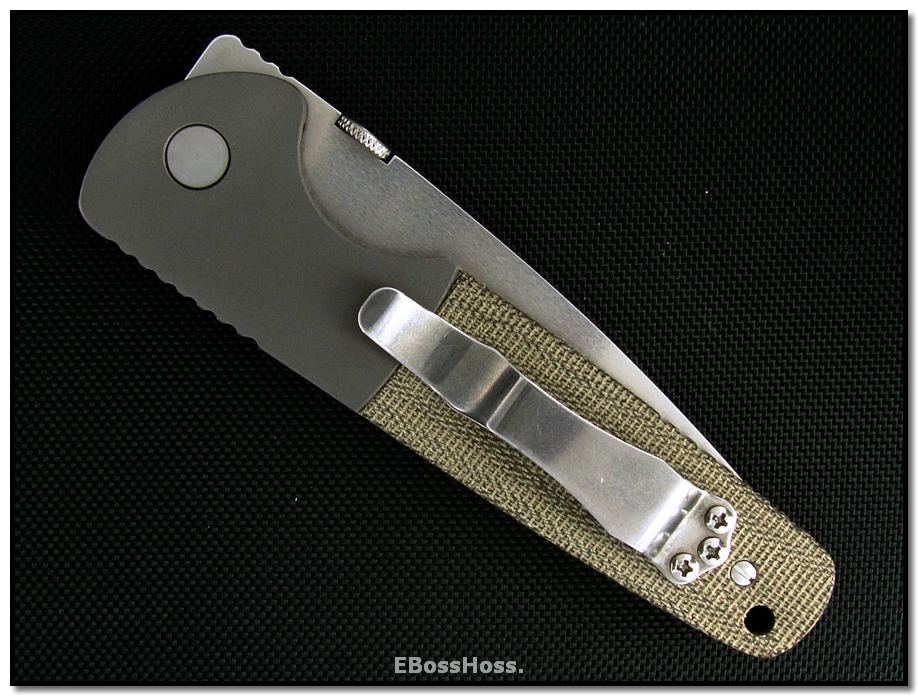 Ernie Emerson Custom Tanto w/Bolsters