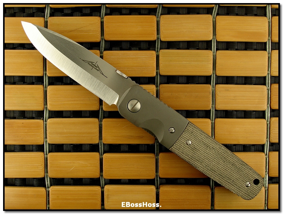 Ernie Emerson Custom A-100 - Rare Chisel Ground