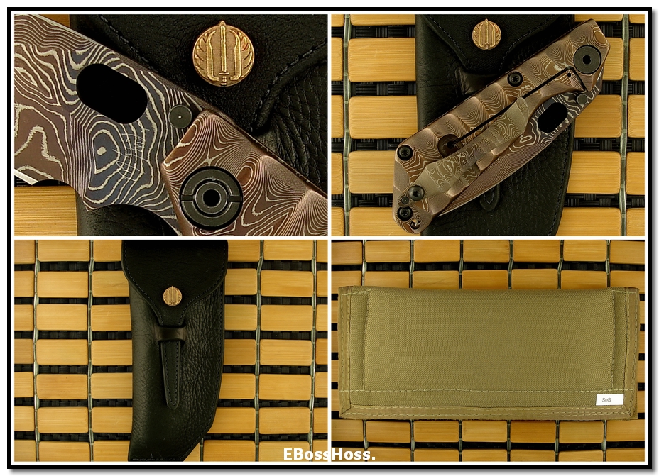 Mick Strider MSC All-Damascus SnG - Dagger Grind