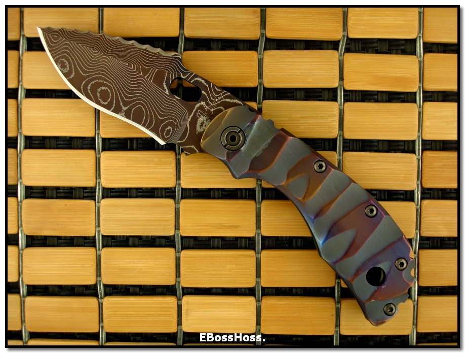 Mick Strider MSC Dragon-Spine Damascus RC