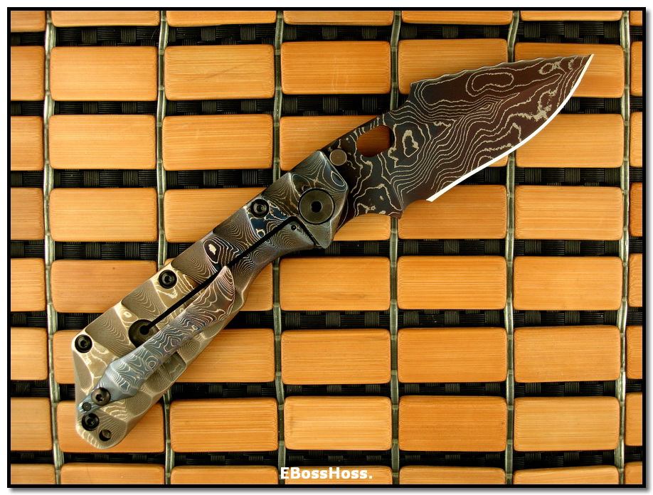 Mick Strider MSC All-Damascus SMF Dragon-Spine