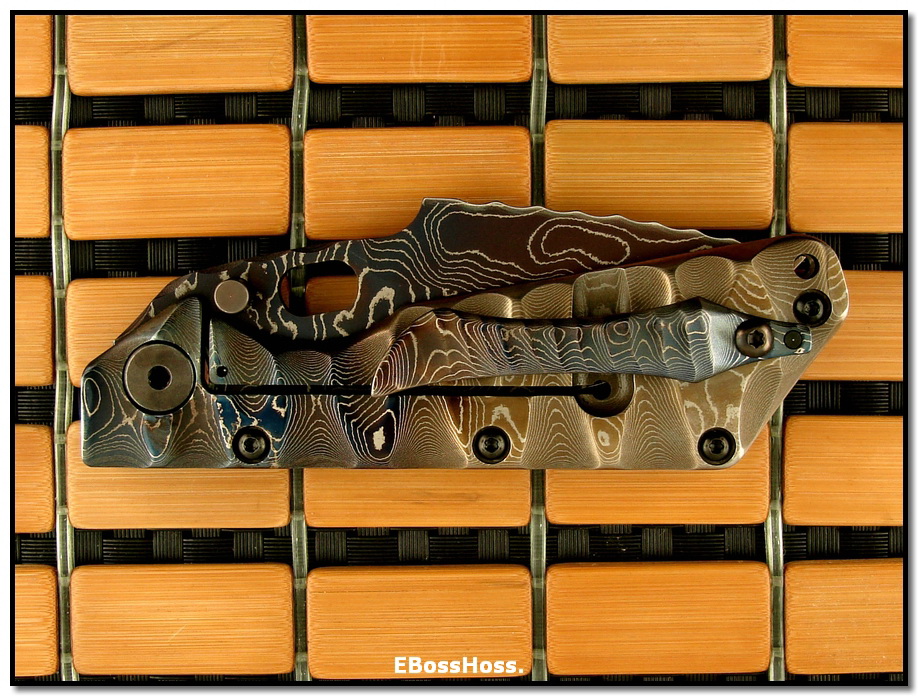 Mick Strider MSC All-Damascus SMF Dragon-Spine