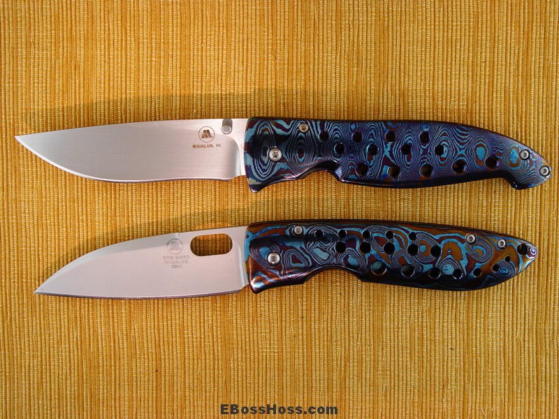 Tom Mayo Timascus Folders