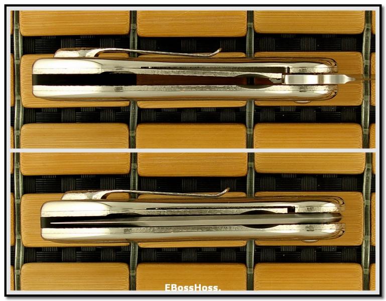 Todd Begg Damascus Gents Glimpse Flipper