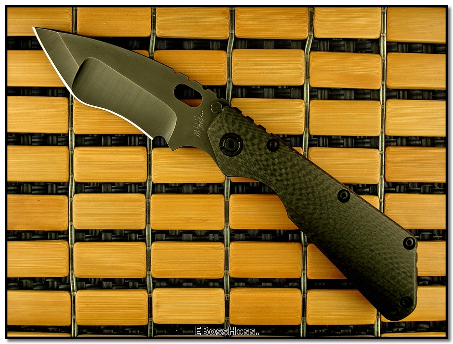 Mick Strider MSC Nightmare XL SnG - Carbon Fiber & Black