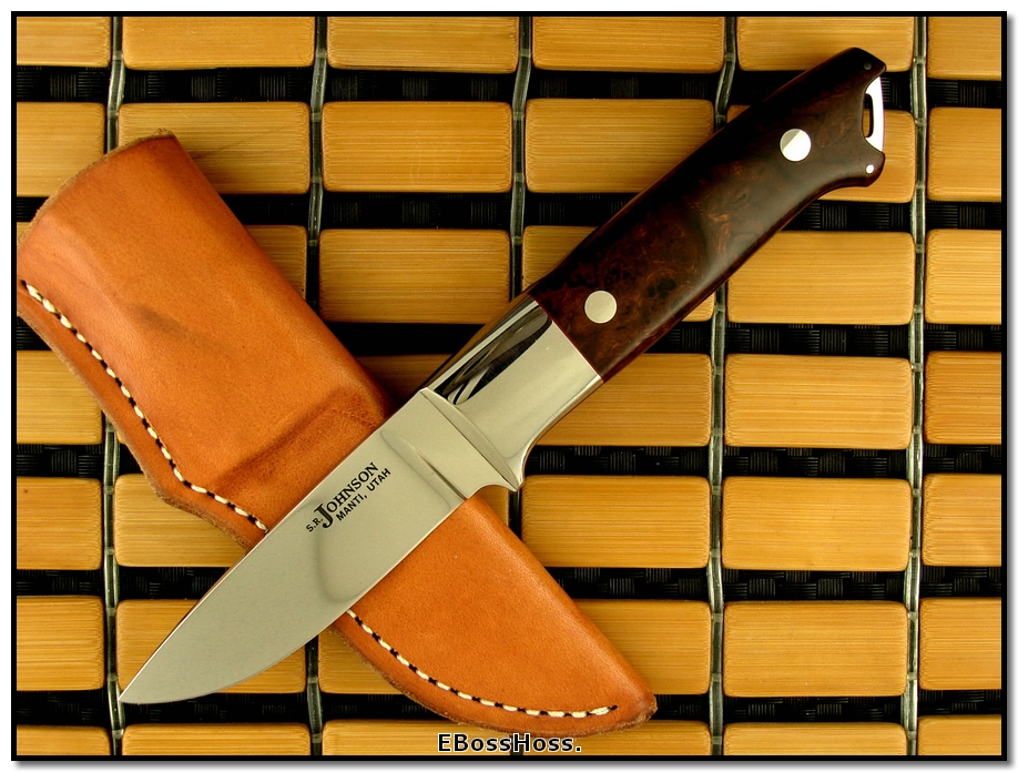 S.R. Johnson Classic Drop Point Hunter