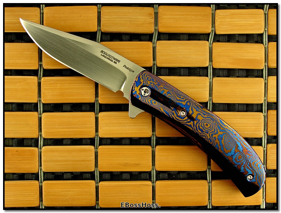 Phil Boguszewski Classic Prototype - Timascus Scales