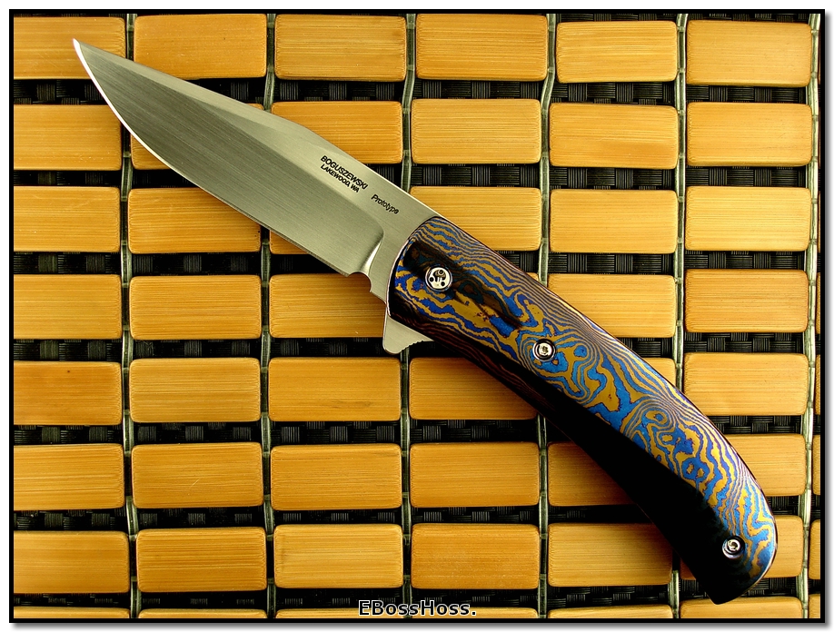 Phil Boguszewski Timascus King Classic Prototype