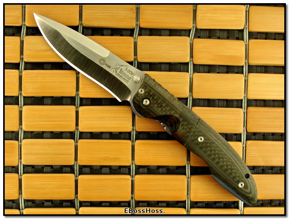 Flavio Ikoma Carbon Fiber Folder