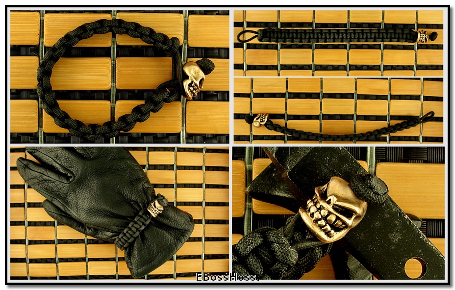 Starlingear Bronze Di Bead Pararcord Barcelet