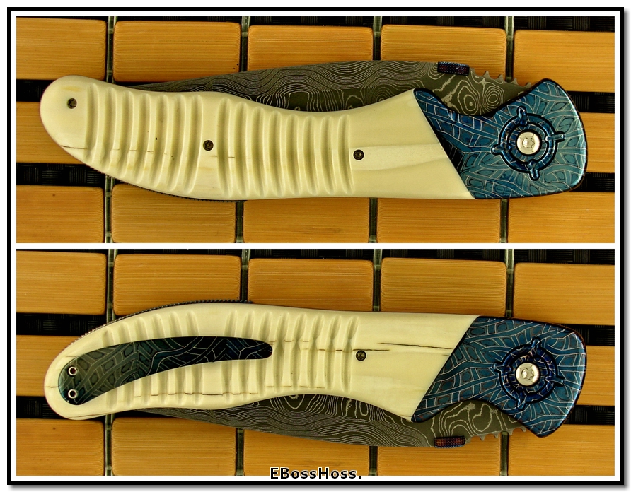 Sal Manaro Dlx. XL Bullseye - Blade Stock by Chad Nichols