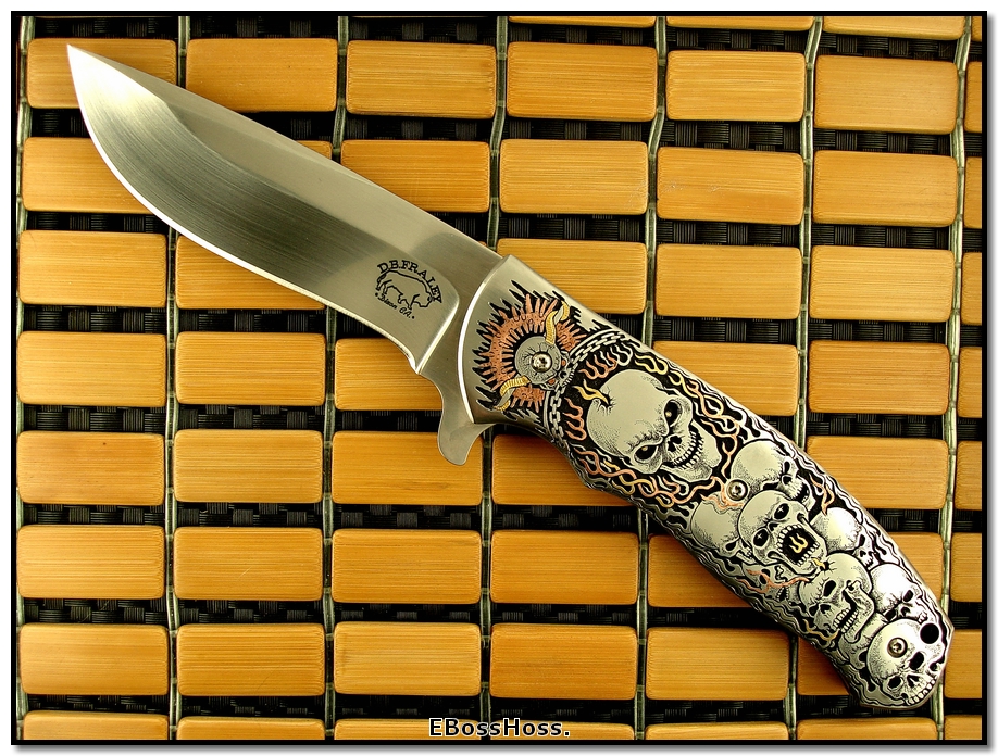 D.B. Fraley 5-in. Bladed Deluxe Torrent engraved by CJ Cai