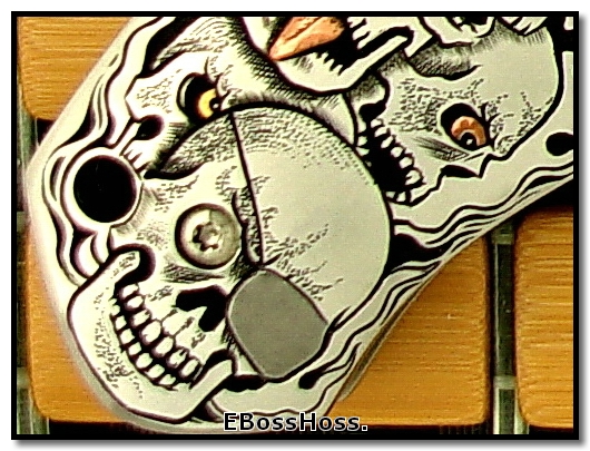 D.B. Fraley 5-in. Bladed Deluxe Torrent engraved by CJ Cai