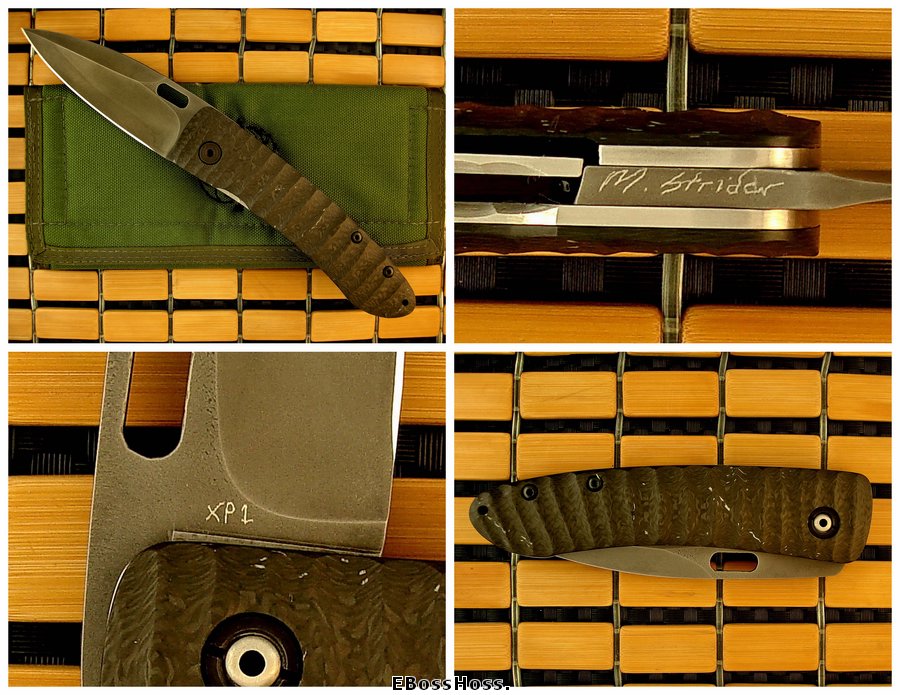 Mick Strider Custom AKAK Linerlock Proto - XP 1