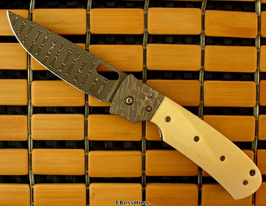 Tom Mayo Very Dlx. Large TNT - Ivory / Damascus / Damascus