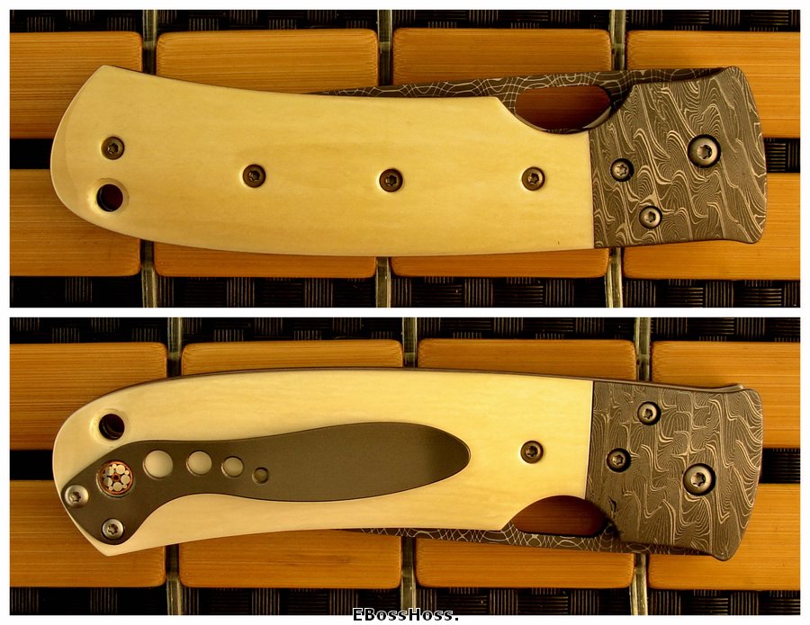 Tom Mayo Very Dlx. Large TNT - Ivory / Damascus / Damascus