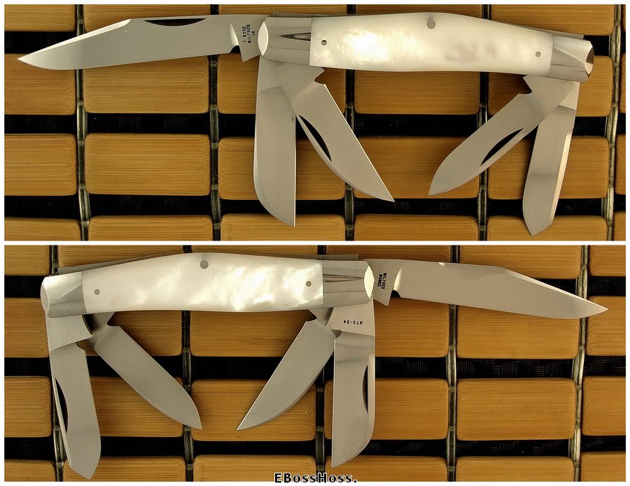 Tony Bose 5-Blade Stockman in Mother of Pearl