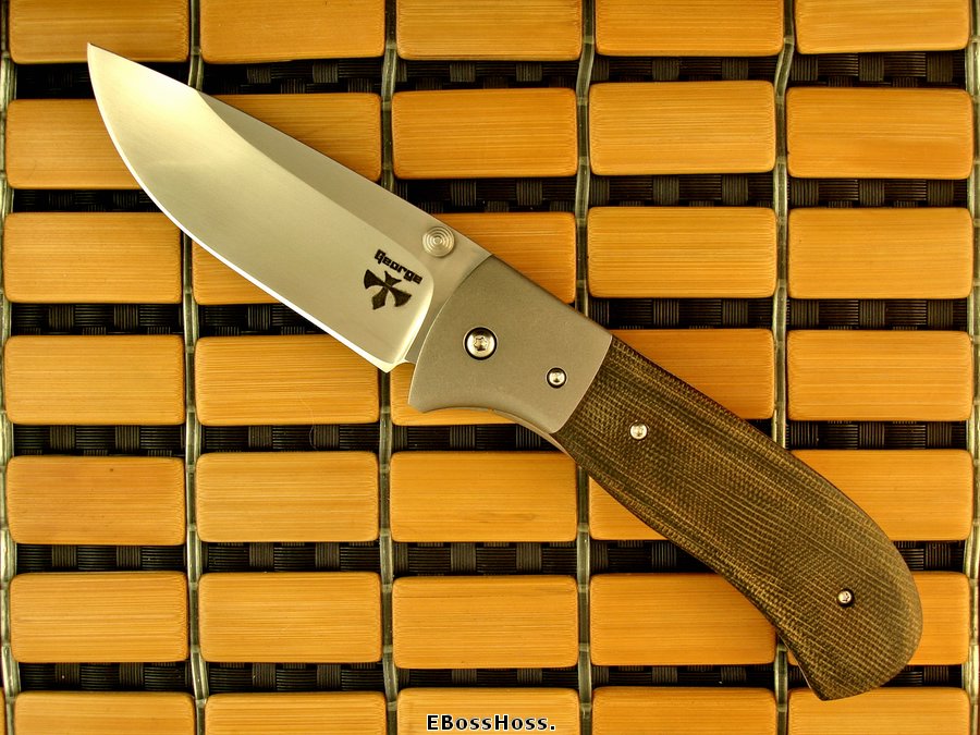 Les George Bolstered FM-1 Framelock