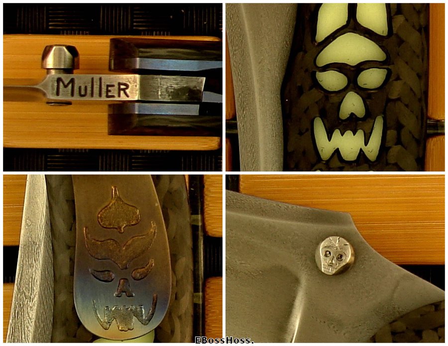 Jody Muller Custom 10,000 Year Knife