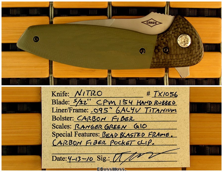 Peter Carey Nitro Flipper