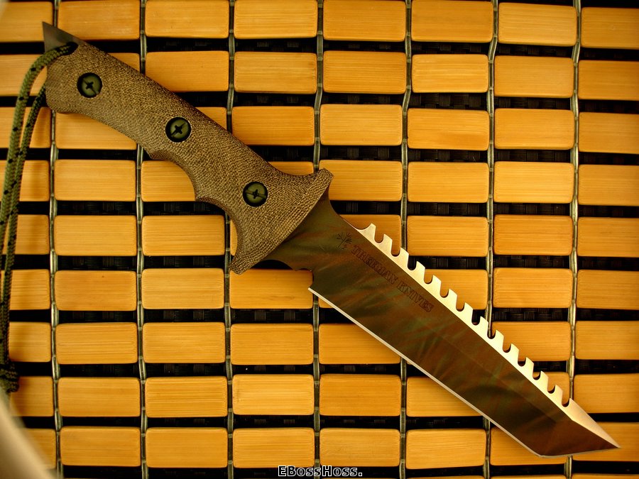 Treeman Knives Ultra Phalanx w/Saw Teeth
