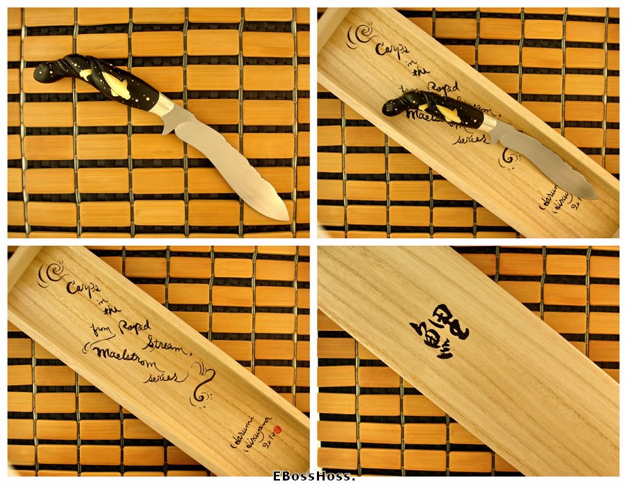 Harumi Hirayama Carps in the Rapid Stream