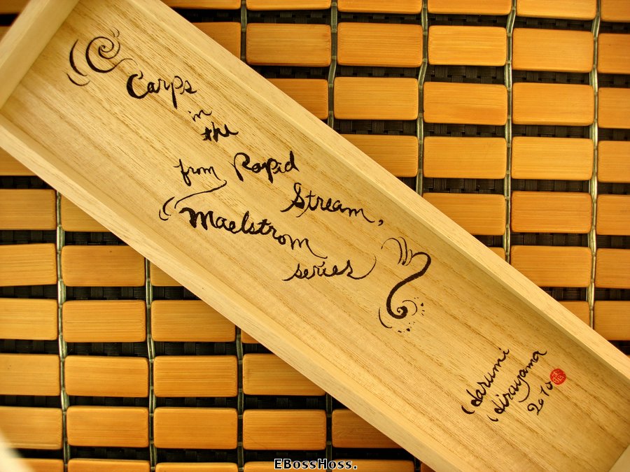 Harumi Hirayama Carps in the Rapid Stream