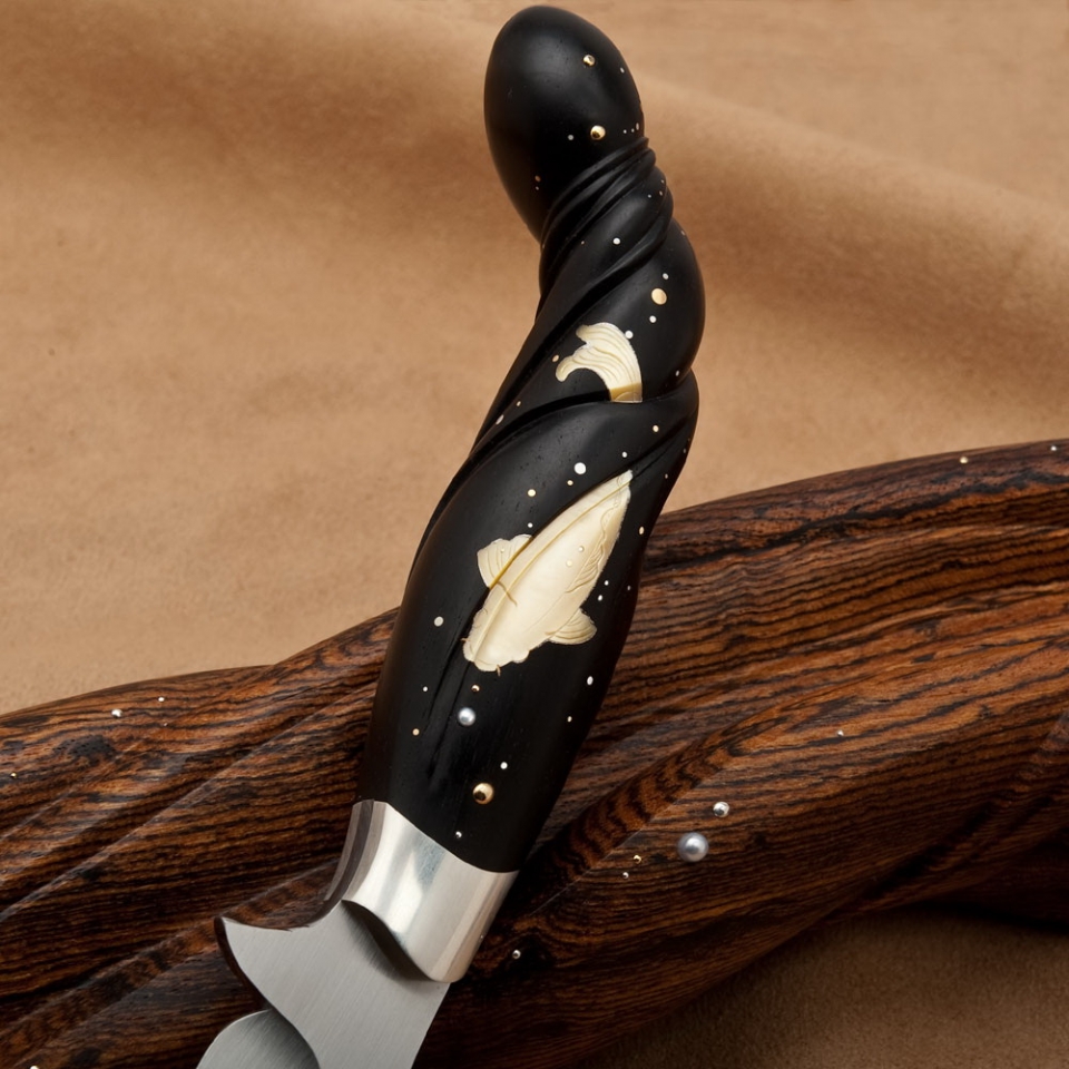 Harumi Hirayama Carps in the Rapid Stream