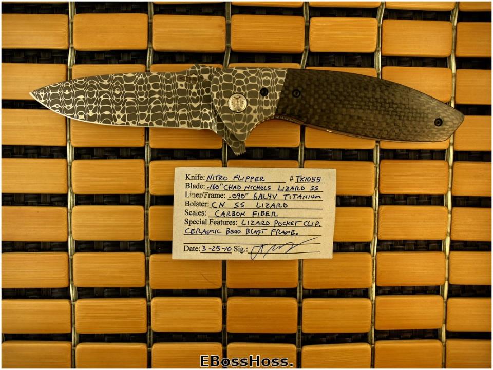Peter Carey Deluxe Nitro Flipper