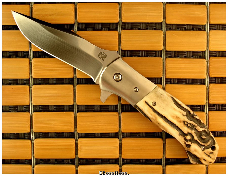 D.B. Fraley Deluxe 4-inch Deluge - Stag w/Bolsters